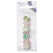 Mix and Mingle Glass Beads - Green White - 1 Set