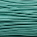 3mm Round Leather Cord, Cyan, 4 Feet