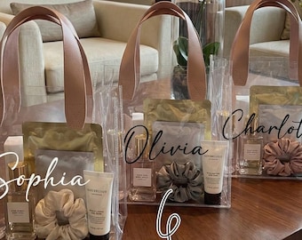 Sacchetti regalo personalizzati per damigelle d'onore, sacchetti regalo per addio al nubilato, sacchetti regalo per la festa della sposa, sacchetti per il matrimonio.