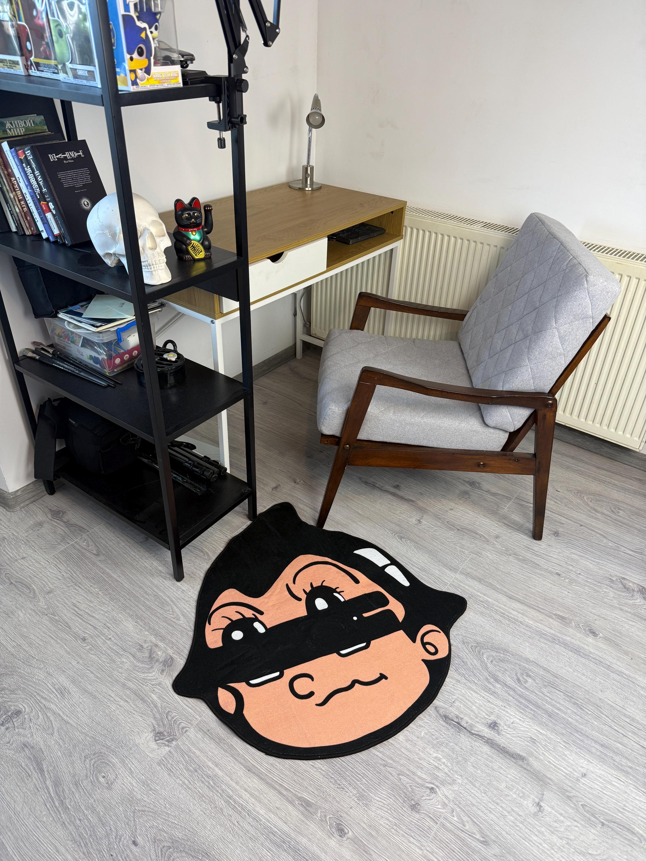 Astroy Boy Rug Astro Boy Rug 80cm Anime Cartoon Non Pile Floor Mat Modern Room Decor ...