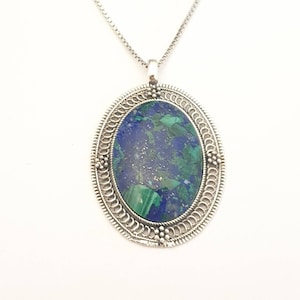 Amazing sterling silver pendant,filgree design,yemenite style