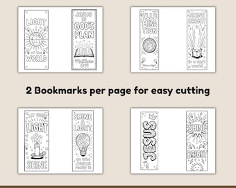 Vbs Illumination Station Bookmarks | Creative Coloring Fun For Kids