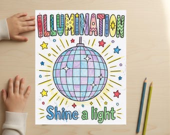 Vbs Illumination Station Coloring Pages For Fun Church Craft Activities