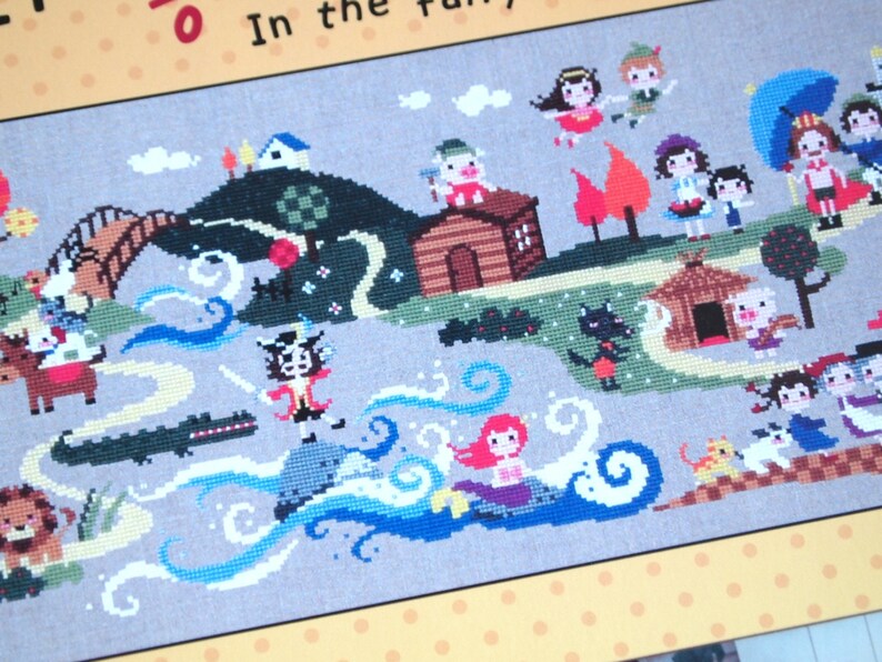 Fairy Tales Characters cross stitch patterns and kits snow ...