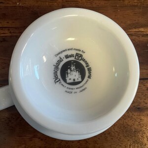 Vtg Mickey Mouse Club Member Mugs Set of 2 Disneyland Walt Disney World Japan image 3