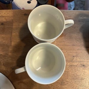 Vtg Mickey Mouse Club Member Mugs Set of 2 Disneyland Walt Disney World Japan image 4