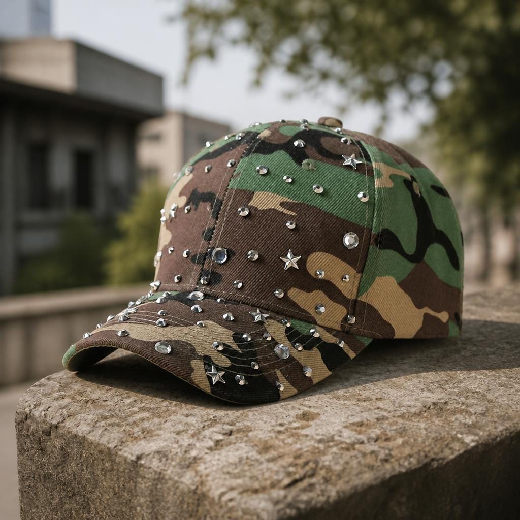 Camo Bling Hats - Etsy
