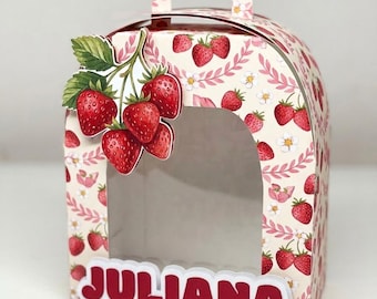 Cajitas personalizadas editable en canva para cualquier ocasión