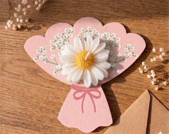 Tags para velas de flor Plantilla editable en canva