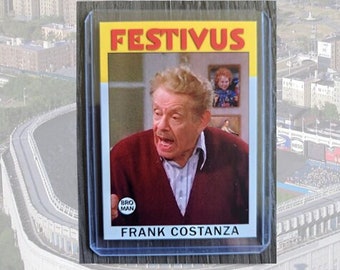 Frank Costanza 1986 Retro Style Baseball Card New York Parody Art ACEO