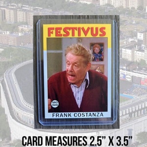 Frank Costanza 1986 Carte de baseball style rétro Art parodie de New York ACEO