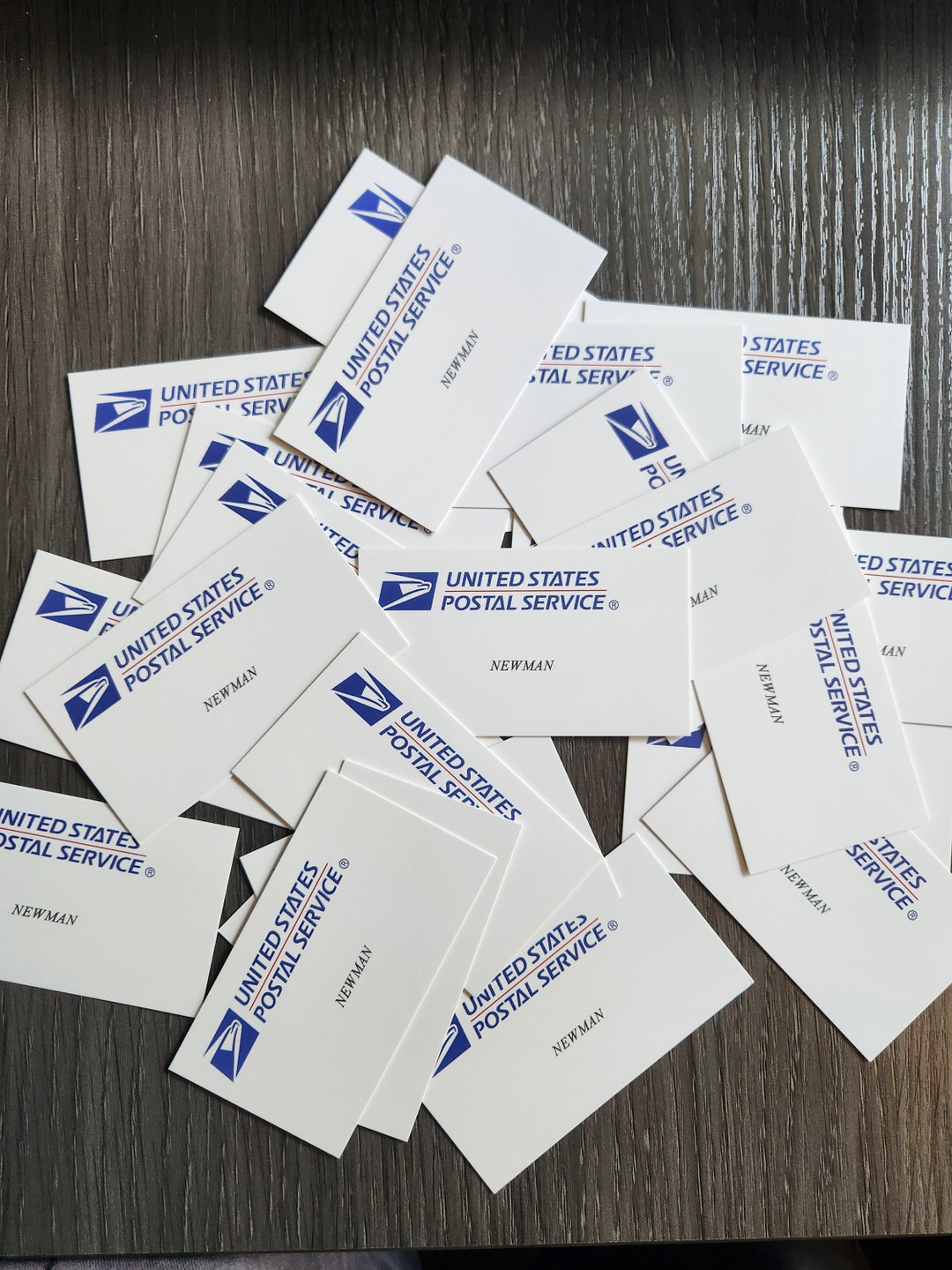 25 Newman Business Cards Free Shipping Retro Art Parody. Great for