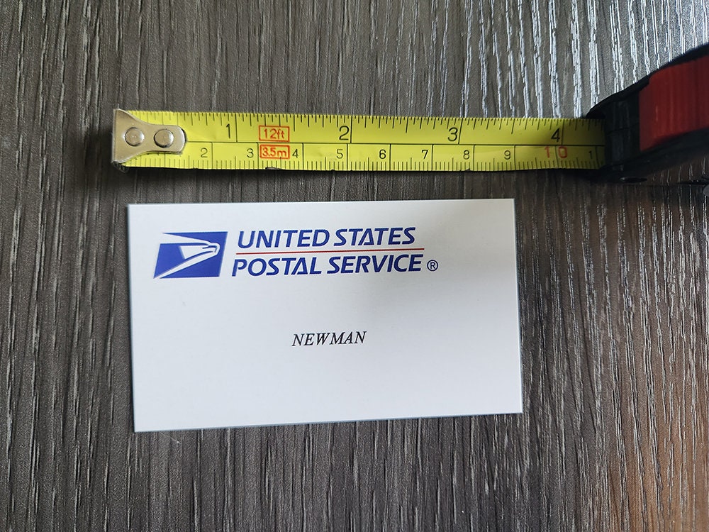 25 Newman Business Cards Free Shipping Retro Art Parody. Great for