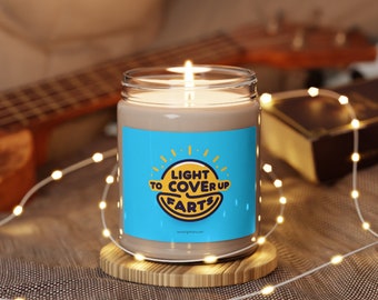 Scented Soy Candle, 9oz.  Cover up farts!