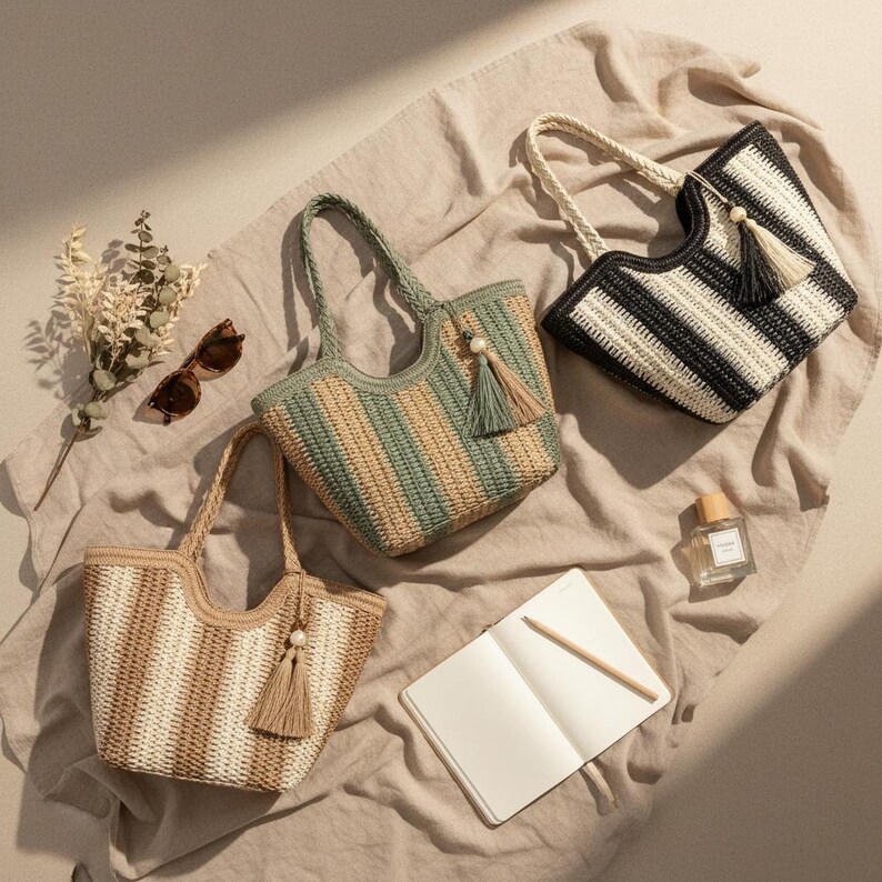 Women’s Luxury Straw Woven Shoulder Bag | Large Capacity Summer Beach ...
