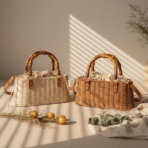 Minimalistisk enfärgad axelväska, sommarstrandväska, lätt tygväska, elegant dragskoväska