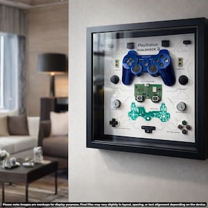 DualShock 3 Plantilla de Arte Teardown del Control (Descarga Digital)