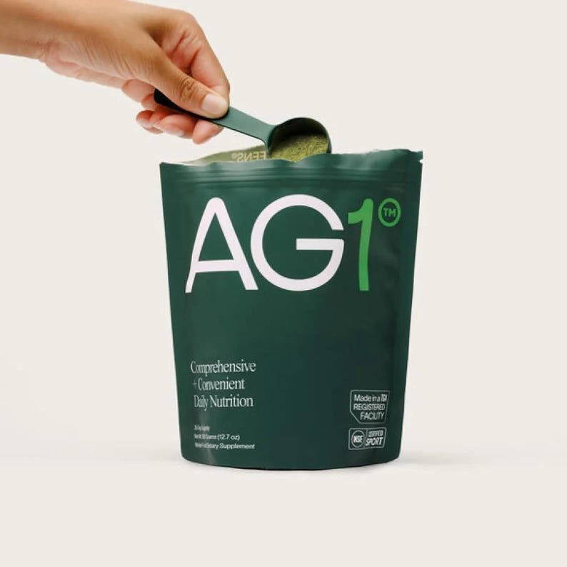 AG1 Daily Foundational Nutrition Superfood Powder