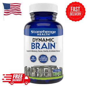 Stonehenge Dynamic Brain Supplement, Memory Focus seal Health Vitamins