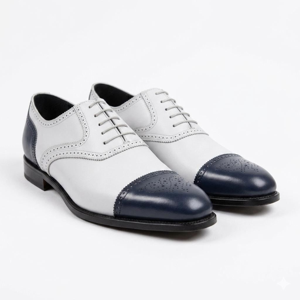 Spectator shoes men - Etsy 日本
