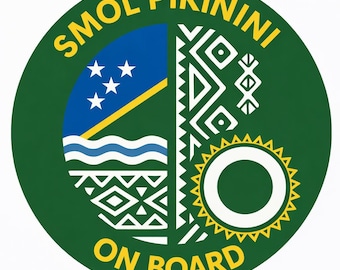 小さなピキニニ乗車中ステッカー | かわいい赤ちゃん乗車中カーステッカー | おしゃれなカーアクセサリー | ファミリーカーステッカー | ユニークなカーステッカー