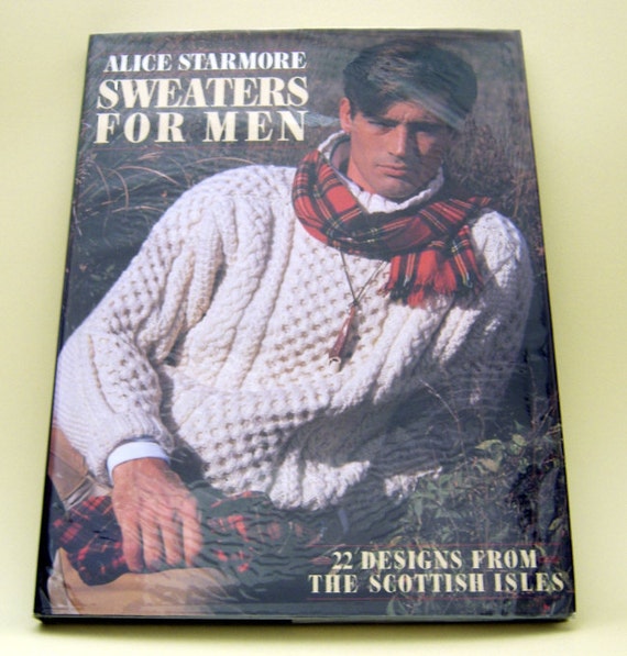 Items similar to Sweaters for Men by Alice Starmore on Etsy
