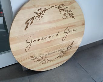 Personalized standing table