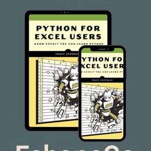 Libro Python para usuarios de Excel: Aprenda habilidades de programación.