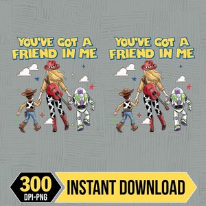 You Got A Friend In Me PNG, TS Jessie Cow Girl Toy Story Png, Toy Story 5 I Knew It I Knew You Digital File image 2