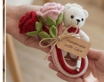 Handmade Croatia charger or teddy bear