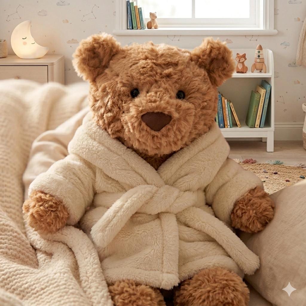 Teddy Bear Bathrobe - Etsy Teddy Bear Bathrobe - Etsy