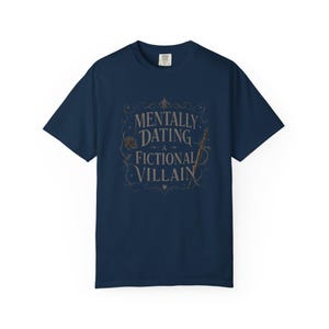 Camiseta/sudadera con estampado "Saliendo mentalmente con un villano de ficción" imagen 8