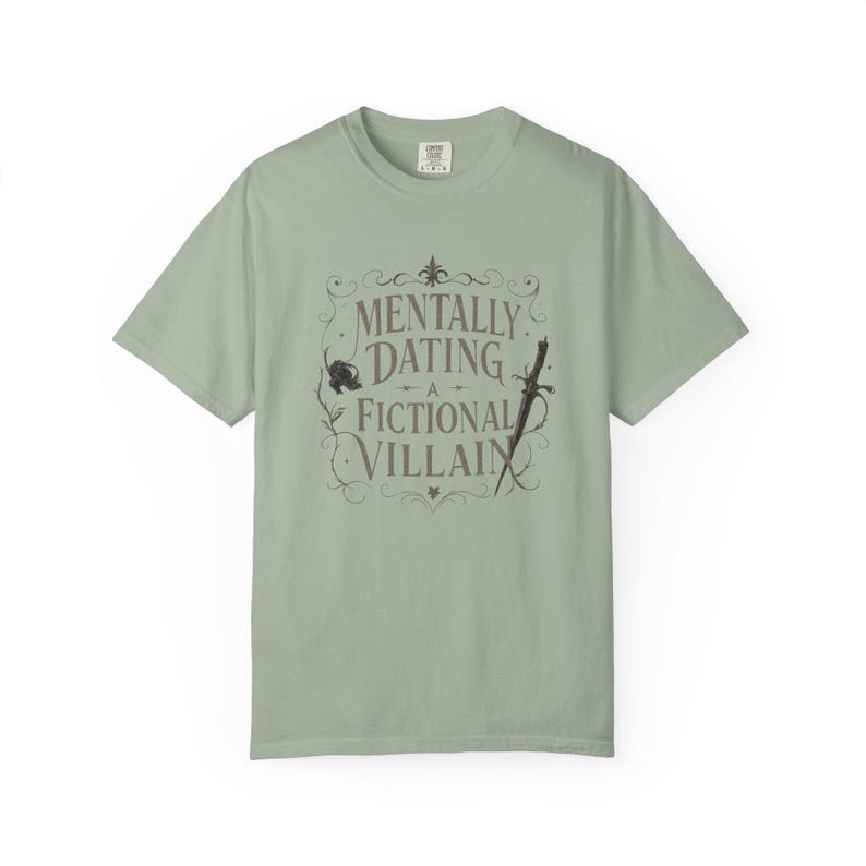 Camiseta/sudadera con estampado "Saliendo mentalmente con un villano de ficción" imagen 6