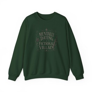 Camiseta/sudadera con estampado "Saliendo mentalmente con un villano de ficción" imagen 12