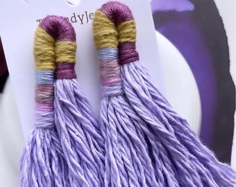 Lavender Handwoven Textile