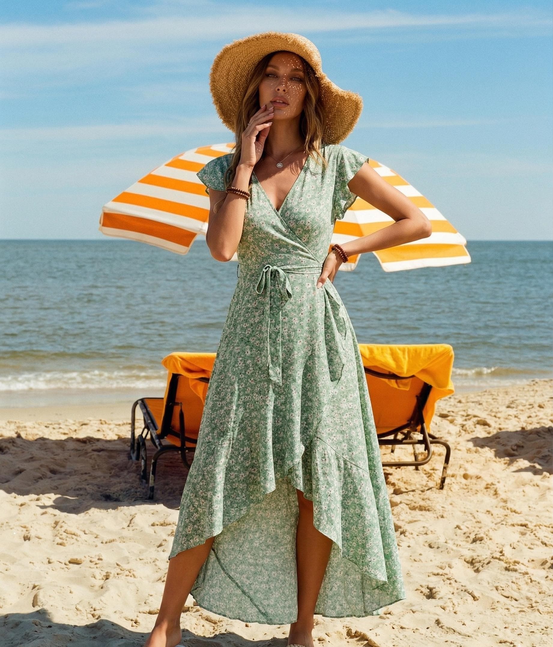 princess polly baby blue dress PH5 | Dresses | Ph5 Lydia Wavy Asymmetrical Dress main image 1