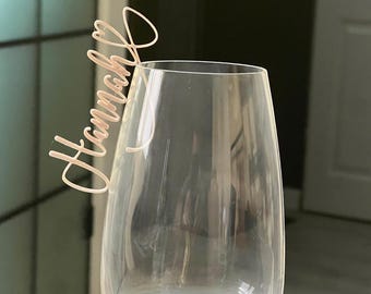 Personalizable Wedding Nametag - 12 PCS