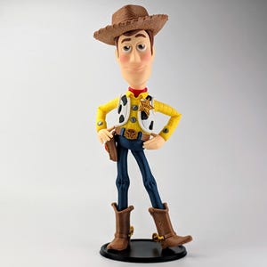 Woody Toy Story Figure 12.6 Inch | 3D Printed Hand Painted Pixar Collectible | Disney Character Statue | Gift for Fans image 1
