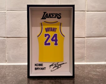 Kobe Bryant - LA Lakers - Jersey Frame