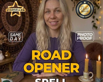 Wegöffner Zauber | Same Day Clear Path Ritual, um Hindernisse zu entfernen Energie lösen und Erfolg und Glück anziehen | Schnelle Ergebnisse