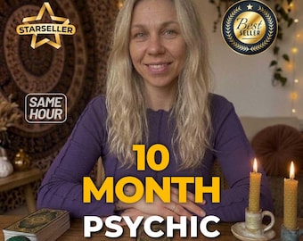 10 Monate psychische Tarot-Lesung | Liebe, Karriere, Detaillierte Einblicke (Same Hour)