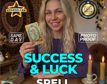 Success & Luck Spell | SAME DAY Casting for Prosperity and Abundance | Attraction of Fame, Love and Fortune | Powerful Energy