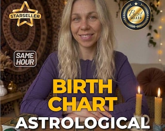 Astrologische Geburtshoroskop-Lesung | Psychische Tarot Lebenserläuterung (Samer Tag)