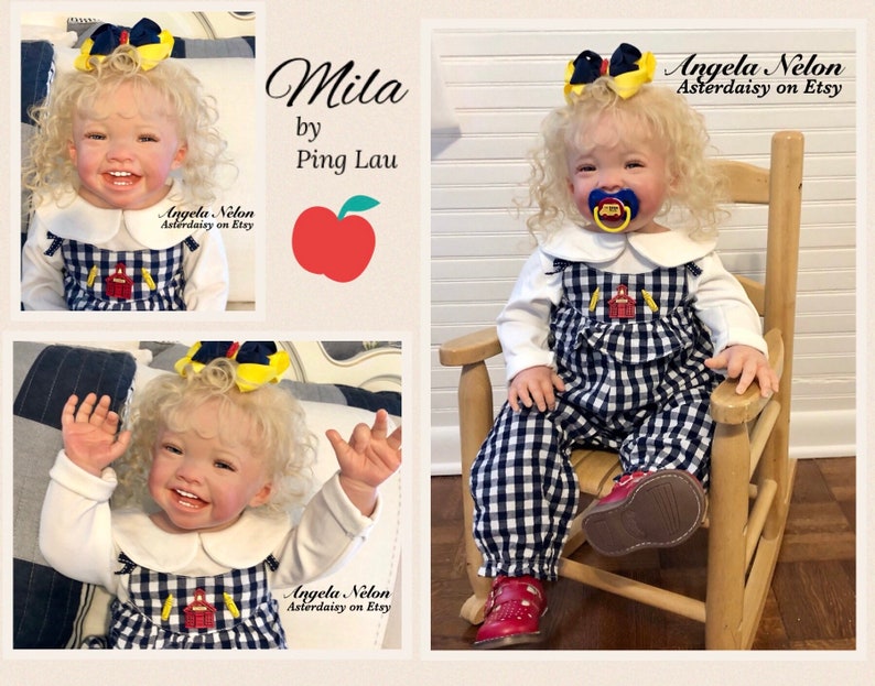 Toddler Mila Reborn w/ COA, Completed image 9