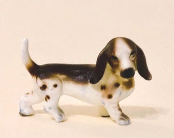 ヴィンテージのバセットハウンドの置物 - Etsy 日本