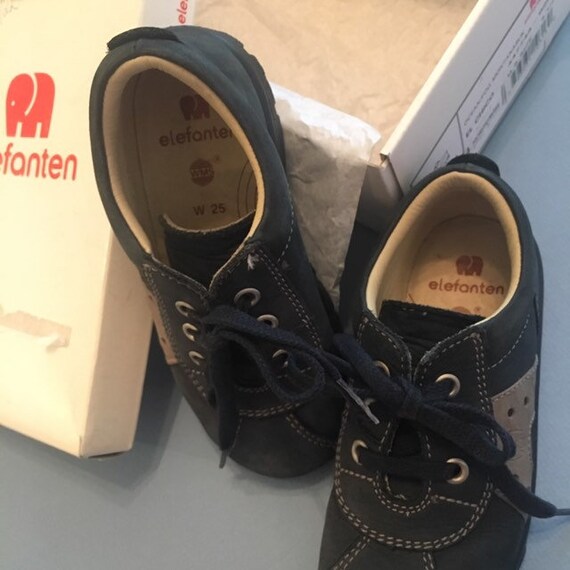 Sz 8 1 2 Boys Elefanten Leather Shoes Etsy