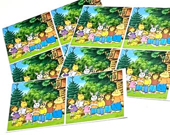 Arthur & Friends Stickers, Custom Created