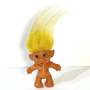 Vintage Etone Yellow Hair Troll