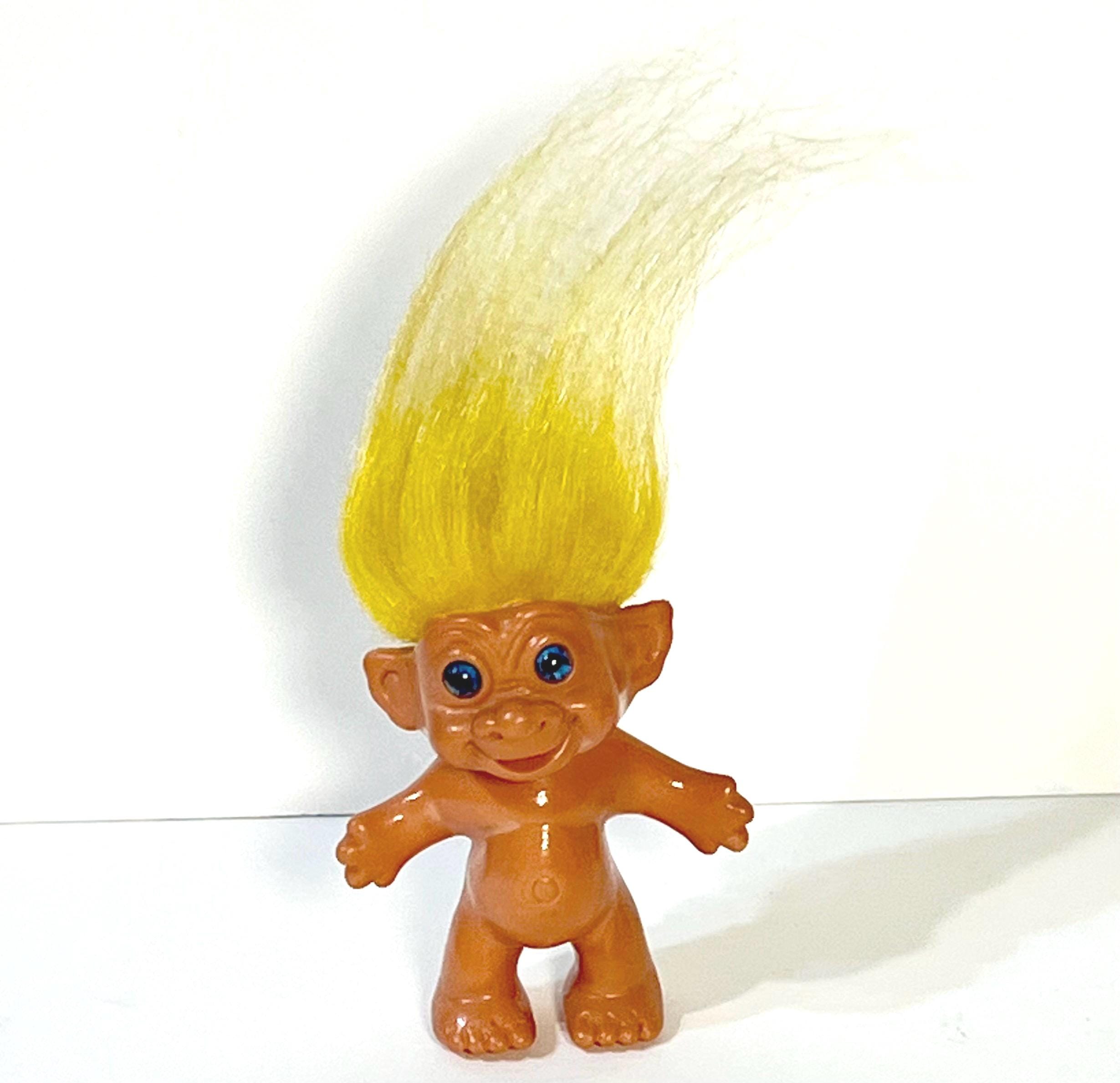 Yellow hair troll - Etsy 日本