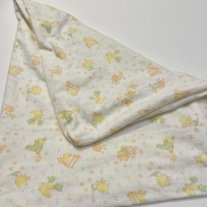 Lençol de berço ajustável vintage Carters Baby